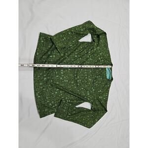 L.L. Bean Boys Long Sleeve Shirt Camping Graphics YOUTH XL